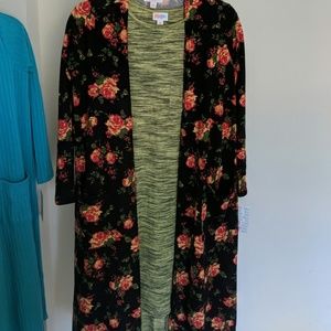 LuLaRoe Carly Dress and Sarah Cardigan